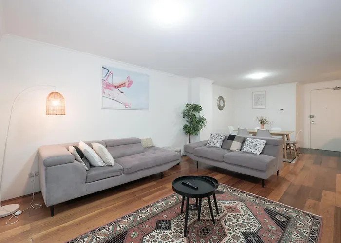 Fantastic 3Br Apt With Parking & Darling Harbour - 10 Mins Walk